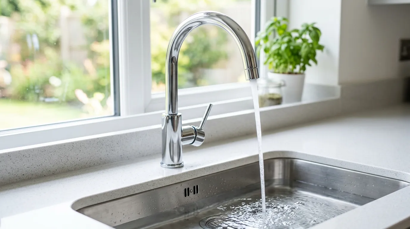 Local Plumbing Master Pros same day plumber fixing a faucet in Damon, TX